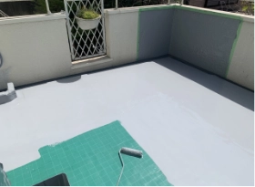 ウレタン防水（通気緩衝工法）